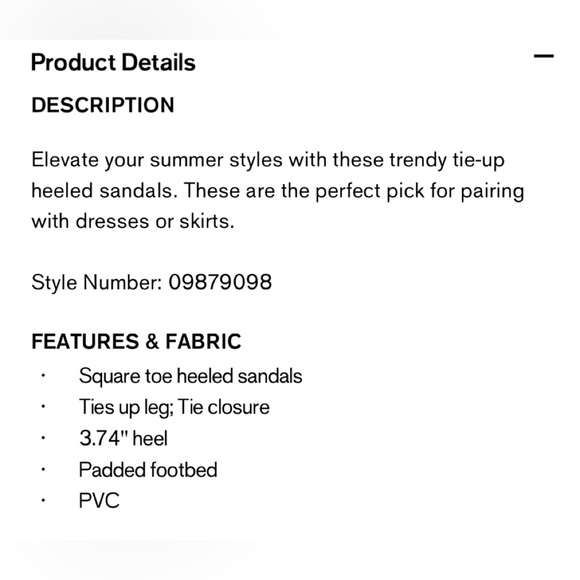 Strappy lace-up heeled sandals - Picture 7 of 7